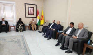 سکرتێرى گشتیى YNDK ساڵیادی دامەزراندنی پارتى دیموکراتى کوردستان پیرۆز دەكات