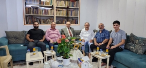 سكرتێری گشتیی YNDK سەردانى هونەرمەندى ناسراو ئیبراهیم حەکیم دەکات