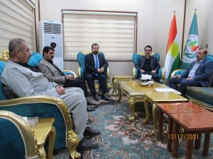 شاندێكی YNDKسەردانی پارتی بونیادی دیموكراتی كوردستان دەكات