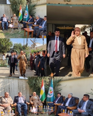 سكرتێری گشتیی YNDK ساڵیادى دامەزراندنى پارتى بونيادى ديموكراتى كوردستان پیرۆز دەكات