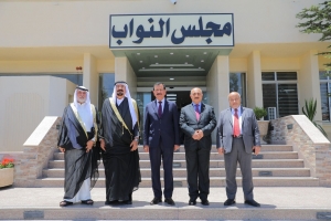 *رئيس مجلس النواب الأردني يستقبل السكرتير العام لـ YNDK*