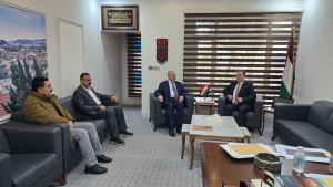 *السکرتیر العام لـ YNDK يزور القنصلية العامة لدولة فلسطين*