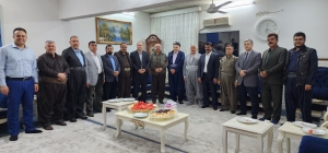 سكرتێری گشتیی YNDK سەردانی بەڕێز حاجى فاروق يوسف ئاغا شێخ بزێنى دەکات