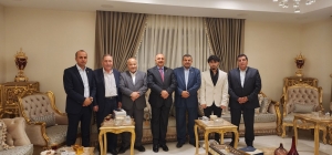 *السكرتير العام لــYNDK  يجتمع مع الأمين العام للحزب الإئتلاف الوطني الأردني*