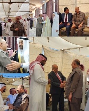 بەڕێز شێخ حاتەم گحێس شەمەرى میواندارى سکرتێرى گشتیى YNDK دەکات