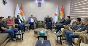 هه&zwnj;رێمی هه&zwnj;ولێری YNDK پێشوازی له&zwnj; ناوه&zwnj;ندی هه&zwnj;ولێری بزووتنه&zwnj;وه&zwnj;ی دیموكراتی گه&zwnj;لی كوردستان ده&zwnj;كات