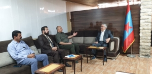 سکرتێرى گشتیى YNDK سەردانى حزبى رزگاری كوردستان دەکات