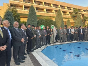 شاندێكی مه&zwnj;كته&zwnj;بی سیاسییYNDK  به&zwnj;شداری ساڵیادی دامه&zwnj;زراندنی یه&zwnj;كێتی نیشتمانیی كوردستان ده&zwnj;كات