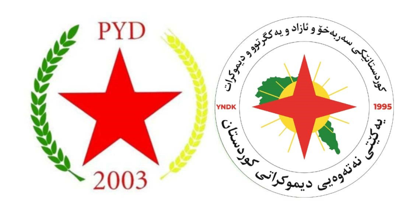 مهكتهبی سیاسیی YNDK پهيامێك ئاڕاستهى پارتى يهكێتى ديموكرات PYD دەكات