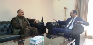 سكرتێری گشتیی YNDK سەردانى کۆنسڵخانەى گشتیى شانشینى ئوردەن دەكات