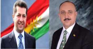 مه&zwnj;سرور بارزانی سه&zwnj;رۆكی حكومه&zwnj;تی كوردستان یۆبیلی زیوینی دامه&zwnj;زراندنی YNDK پیرۆز ده&zwnj;كات