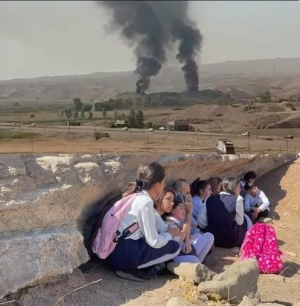رسالة غفور مخموري حول قصف مقرات وقواعد احزاب شرق كوردستان بالصواريخ والمسيّرات من قبل النظام الأيراني