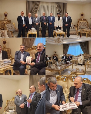 *سکرتێرى گشتیى YNDK لەگەڵ ئەمیندارى گشتیى پارتى ئیئتیلافى نیشتیمانى ئوردەن کۆدەبێتەوە*