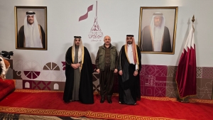 *السكرتير العام لـ YNDK يحضر مراسم الإحتفال بالیوم الوطني لدولة قطر*