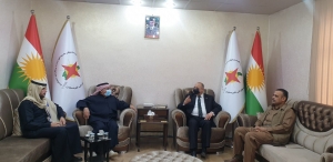 سكرتێری گشتیی YNDK پێشوازی لە سەرۆکى گردبوونەوەى رزگارى عێراق دەكات