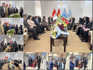 شاندێكی مه&zwnj;كته&zwnj;بی سیاسیی YNDK سەردانی پارتی چاكسازی توركمان دەكات