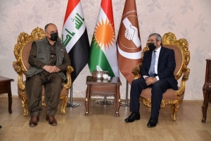 سکرتێرى گشتیى YNDK و ئەمینداری گشتی یەكگرتووى ئیسلامى كوردستان كۆبوونەوە