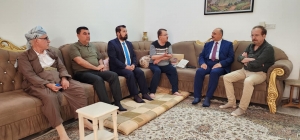 *سكرتێری گشتیی YNDK سەردانى بەڕێز مەسعود پەرێشان دەکات*