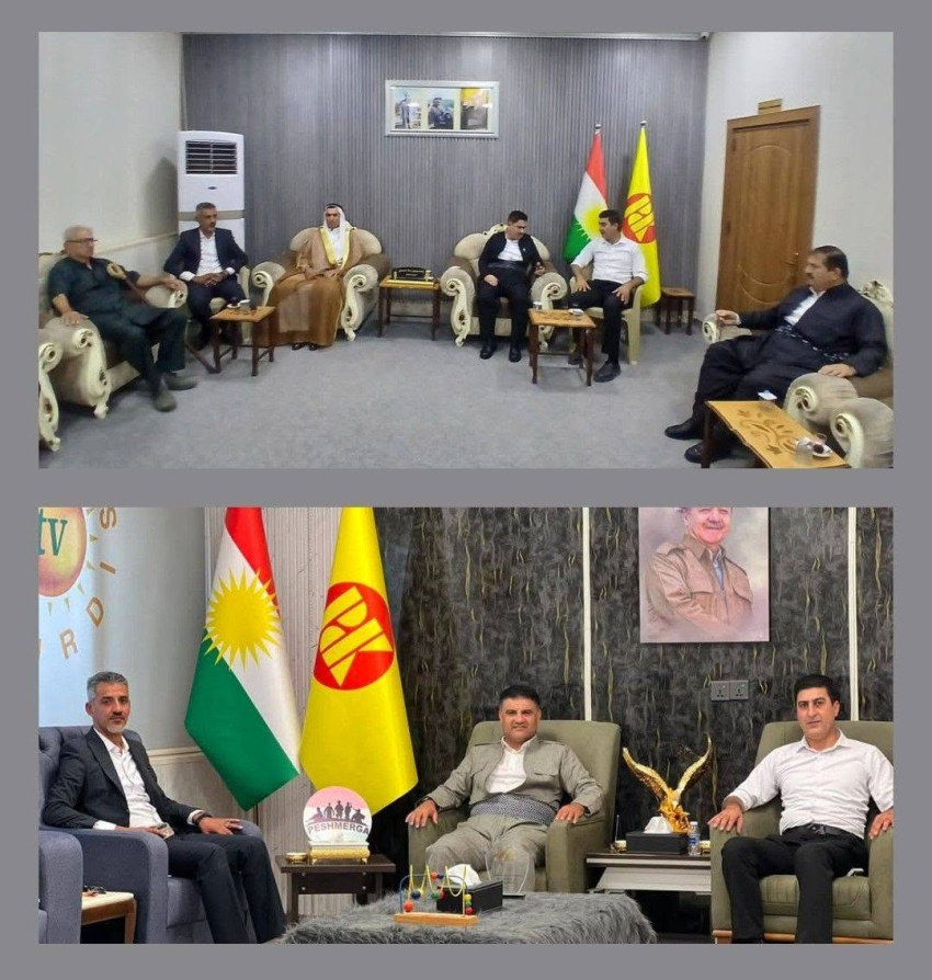 هەرێمی قەرەچووغی YNDK پیرۆزبایی لەناوچەی مەخمووری PDK دەکات