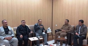 شاندێكی YNDK به&zwnj;مه&zwnj;به&zwnj;ستی هه&zwnj;واڵ پرسین سه&zwnj;ردانی مام خدر روسی ده&zwnj;كات