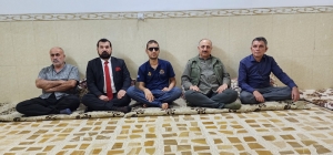سكرتێری گشتیی YNDK سەردانى هەڤاڵ محەممەد تاهیر دەکات