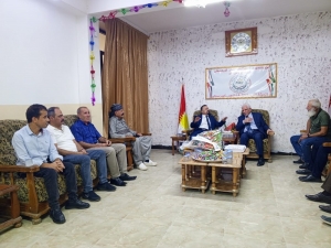 هه&zwnj;رێمی كه&zwnj;ركووكی YNDK سه&zwnj;ردانی بزووتنەوەى دیموکراتى گەلى كوردستان دەكات