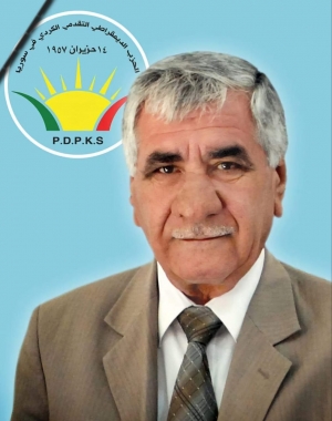 غفور مخموري يعزّي الحزب الديمقراطي التقدمي الكردي في سوريا