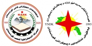 مەكتەبی سیاسی YNDK پیرۆزبایی له&zwnj; بزووتنه&zwnj;وه&zwnj;ی دیموكراتی گه&zwnj;لی كوردستان دەكات