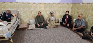 سكرتێری گشتیی YNDK سەردانى هەڤاڵ جەودەت محەممەد عەلى دەکات
