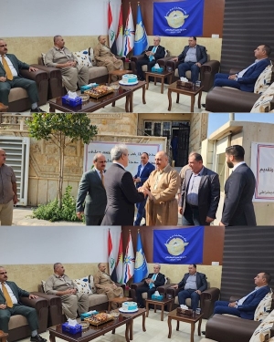 سكرتێری گشتیی YNDK ساڵیادى دامەزراندنى حزبى ديموكراتى بێت نەهرێن پیرۆز دەكات