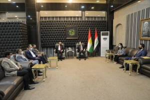 سکرتێرى گشتیى YNDK سەردانى وەزارەتى ئەوقاف و کاروبارى ئایینى دەکات