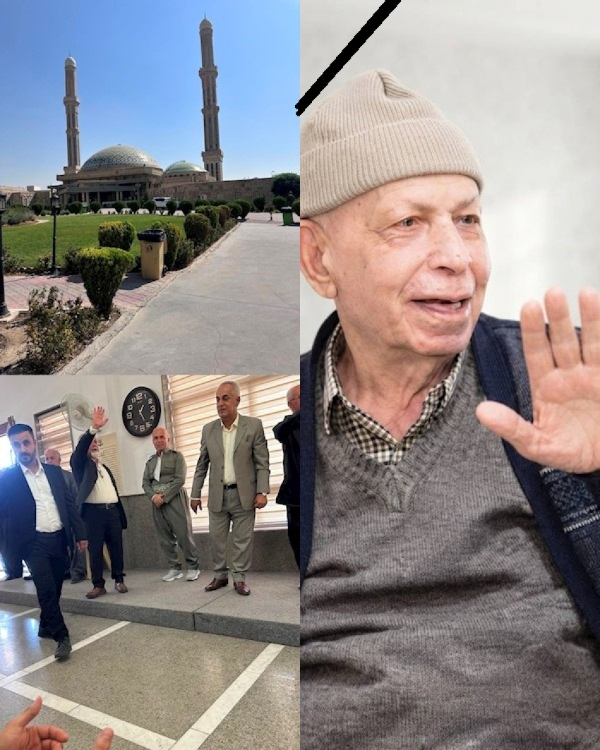 مه‌كته‌بی سیاسیی YNDK بەشدارى پرسەى خوالێخۆشبوو مامۆستا (حه‌سه‌ن قادر مه‌خموورى) دەکات
