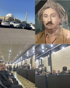 مه&zwnj;كته&zwnj;بی سیاسیی YNDKبه&zwnj;شداری پرسه&zwnj;ی خوالێخۆشبوو حاجی خه&zwnj;لیل دزەیى ده&zwnj;كات