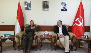 سکرتێرى گشتیى YNDK سەردانى حزبى شیوعى كوردستان دەکات